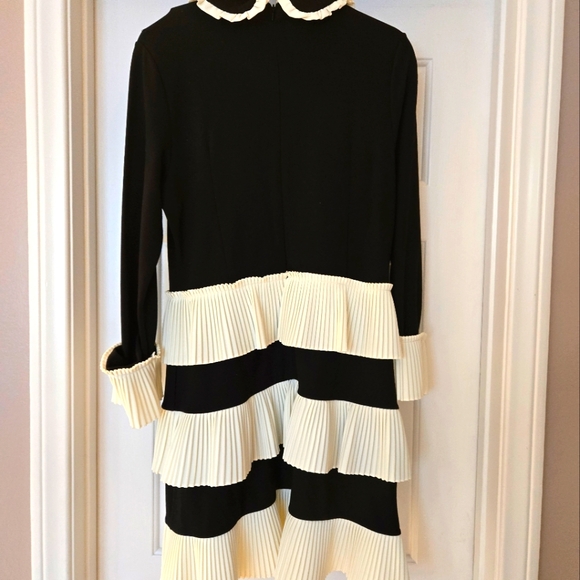 1901 Black and White Dress - Picture 4 of 4